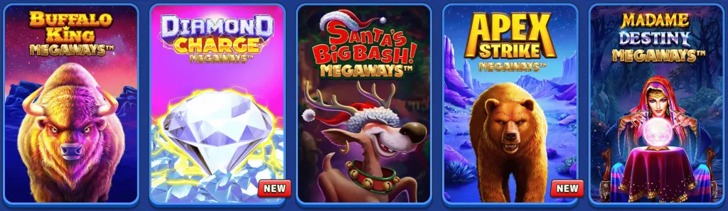 Extensive Game Library at Pistolo Casino